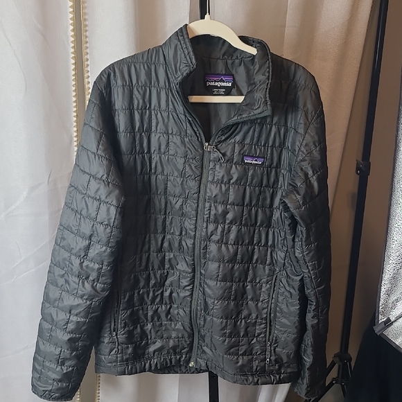 Patagonia Other - Patagonia Charcoal Quilted Nano Jacket Mens Large